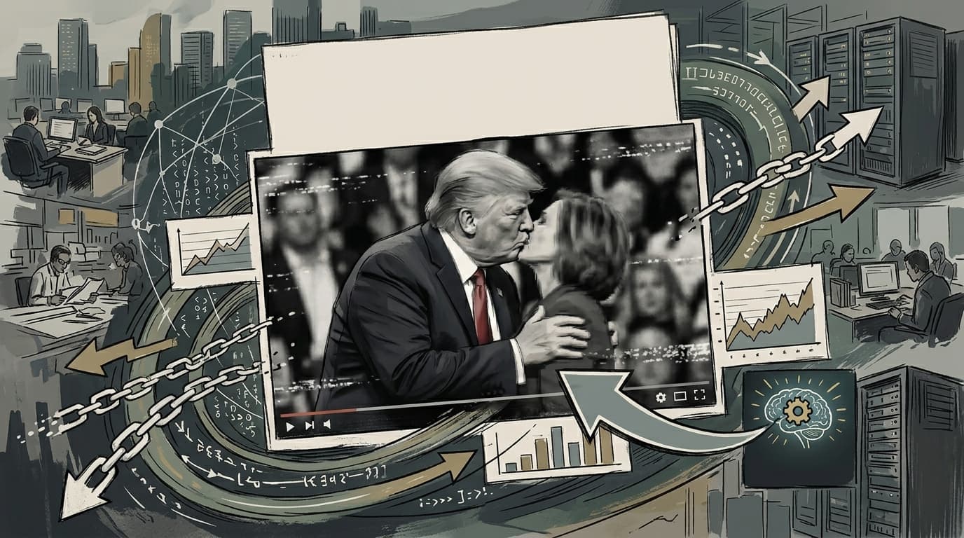 Trump Kisses Headline Sparks Frenzy as Grok AI Video Goes Viral