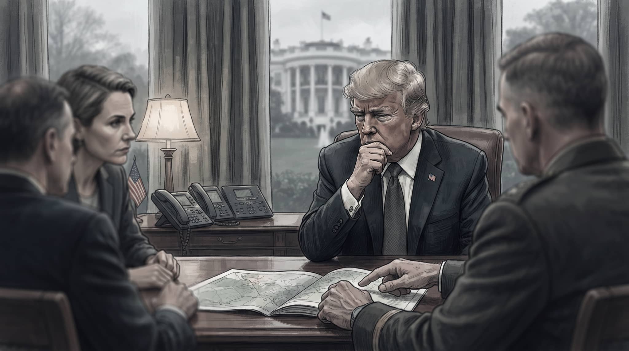 Trump Says He Is Close to Decision on Massive Attack Against Iran