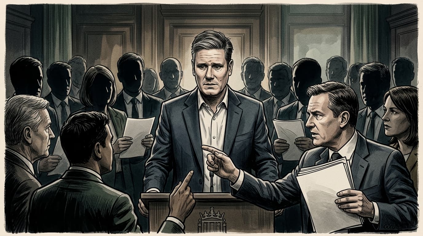 Labour Revolt Intensifies as Over 70 MPs Demand Starmer's Resignation