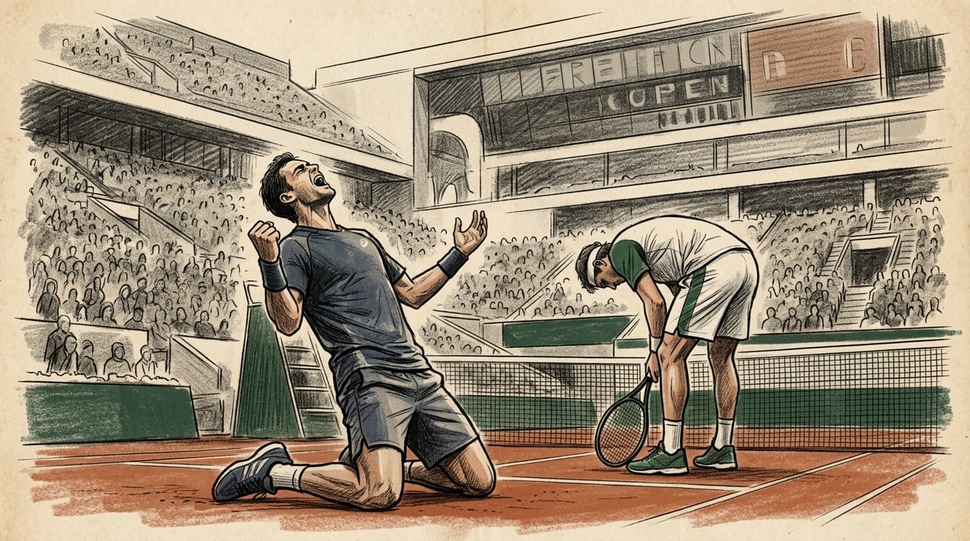 Jodar Ousts Michelsen in Five Sets to Reach French Open Fourth Round