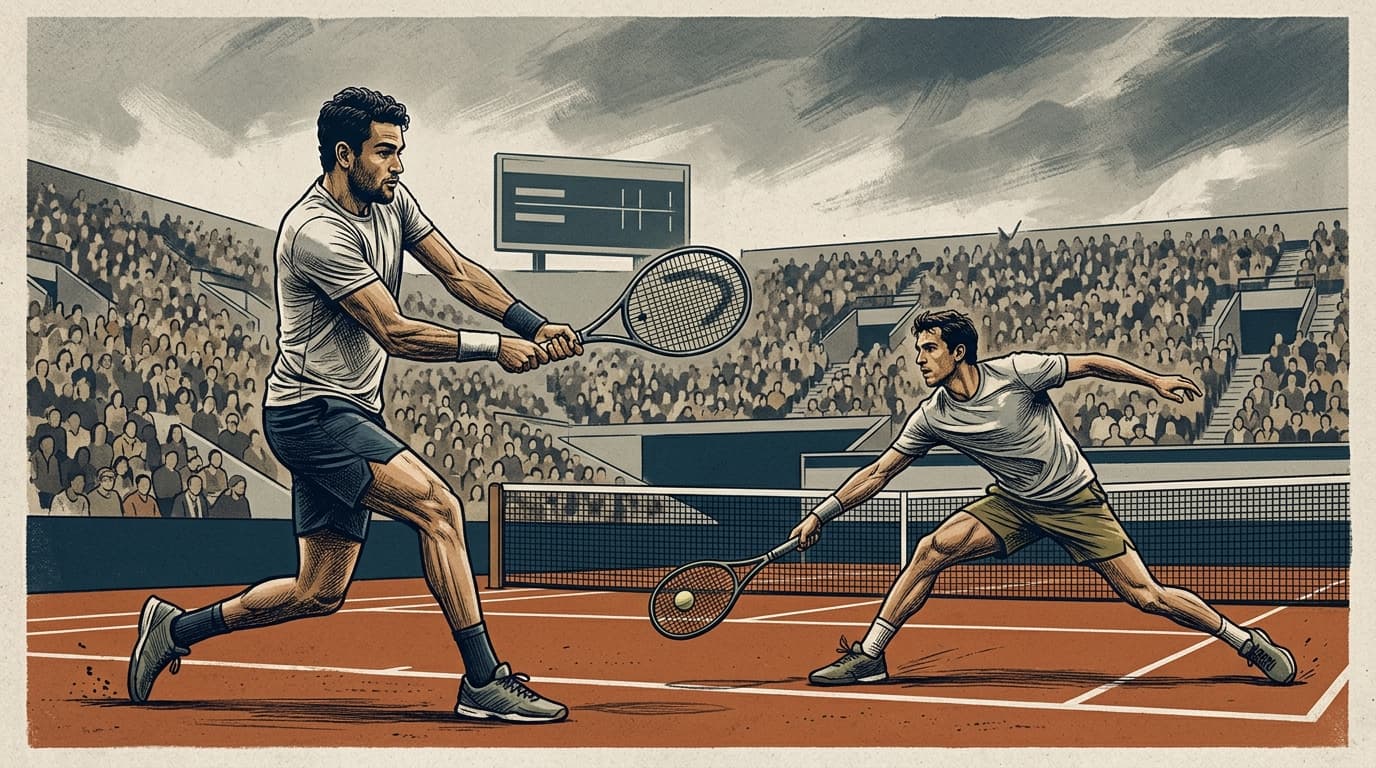 Berrettini Faces Comesana in Third Round as French Open Run Intensifies
