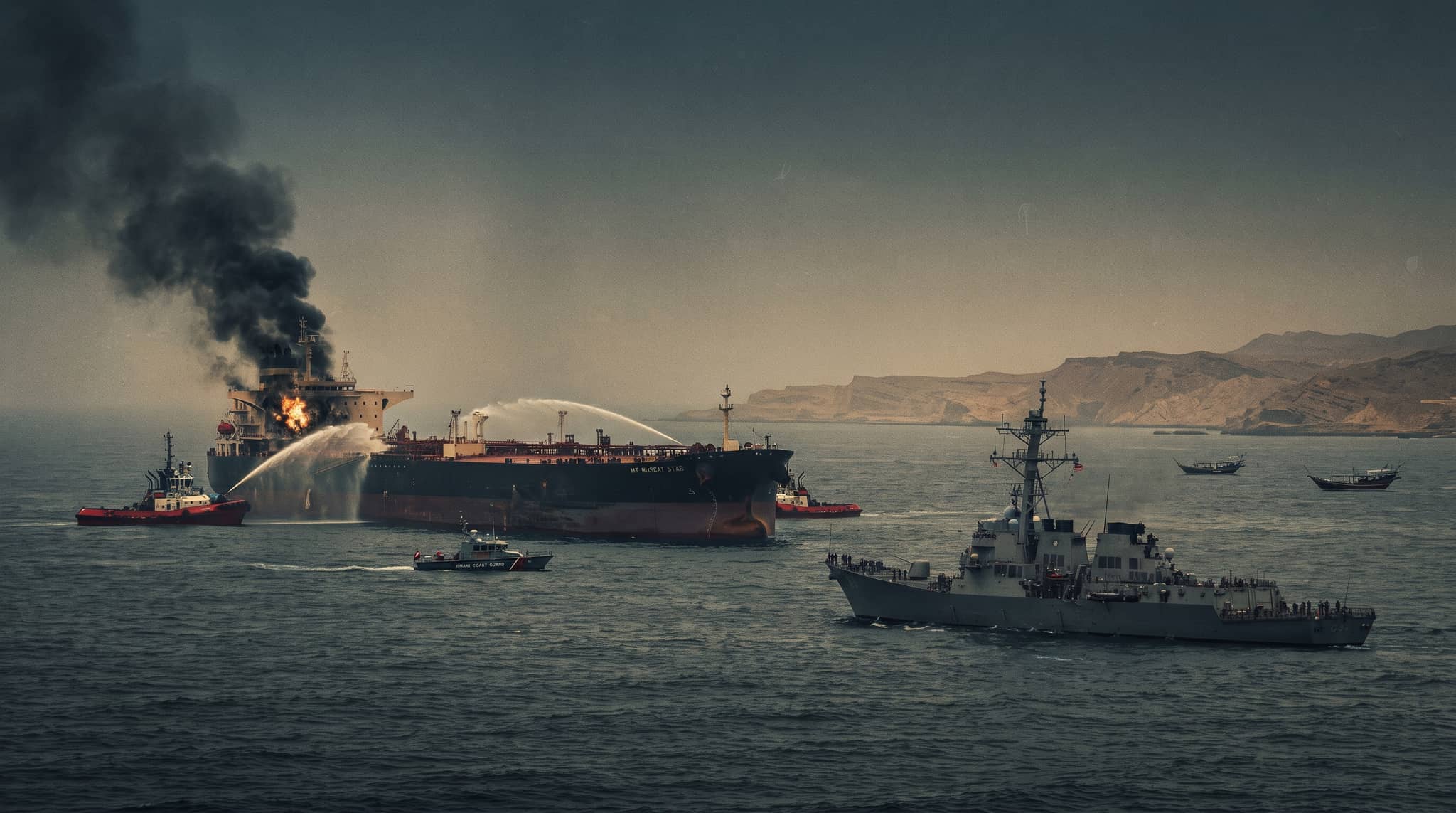 Tanker Strike Near Oman Raises Stakes as US Plans Further Iran Strikes