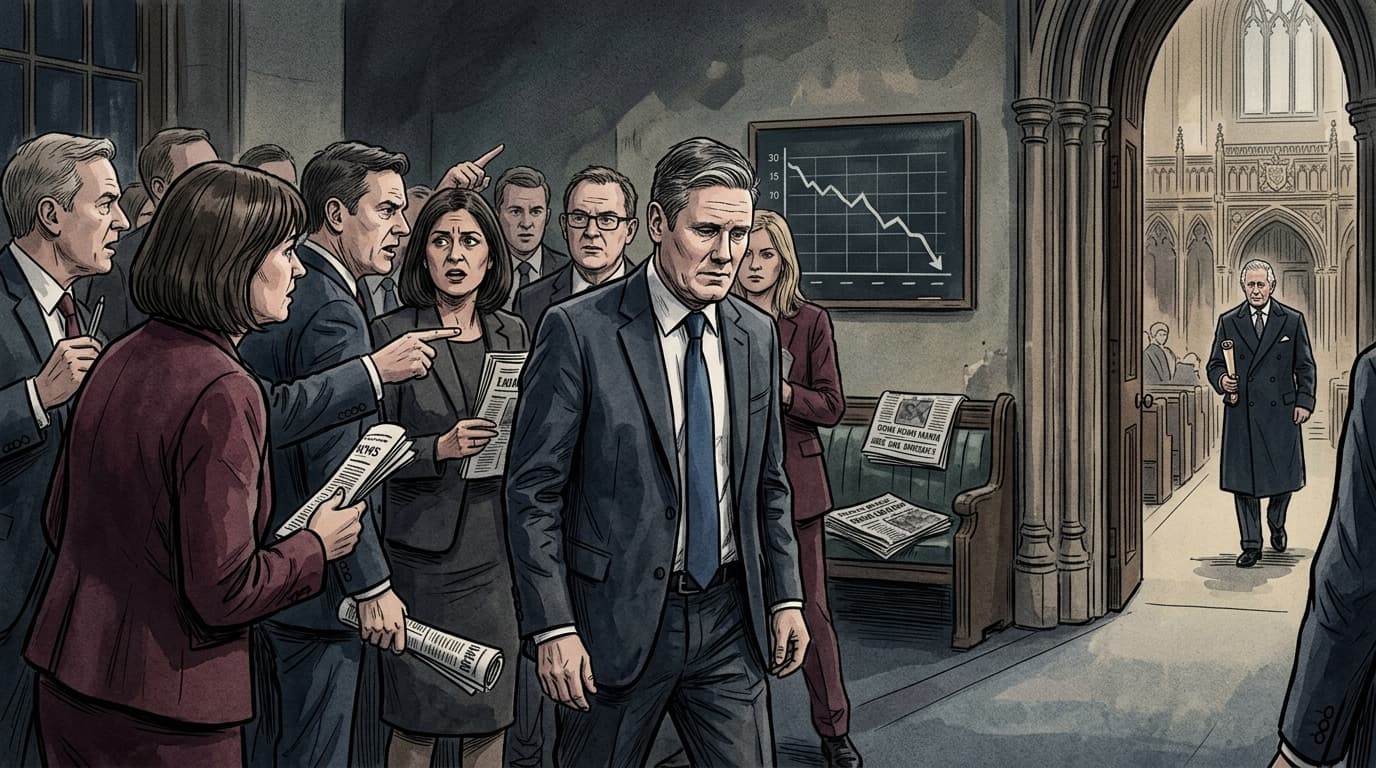 Starmer survival odds crash as Labour MPs demand resignation, King’s Speech looms