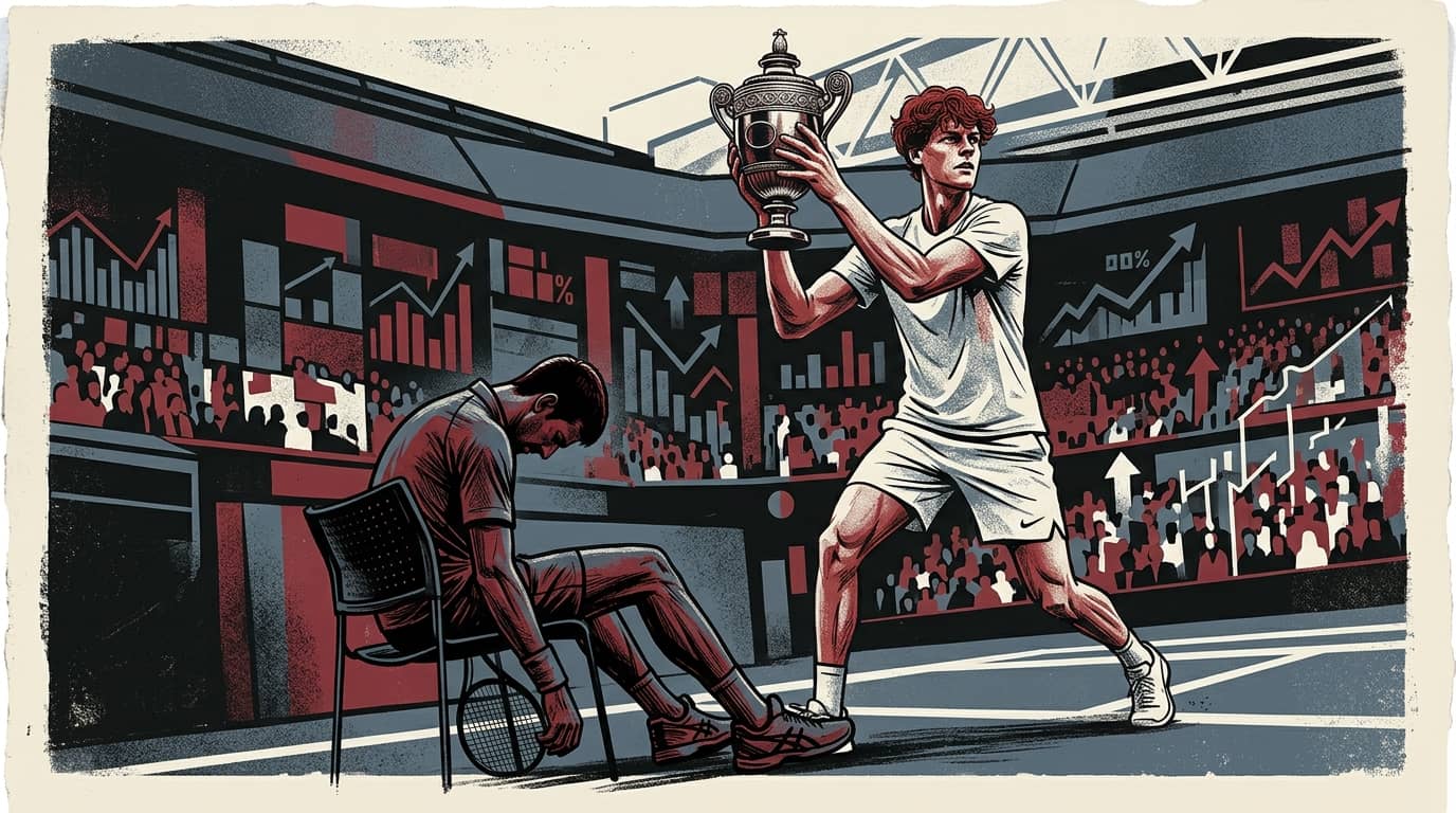 Sinner Overpowers Djokovic to Win Second Consecutive Wimbledon Title