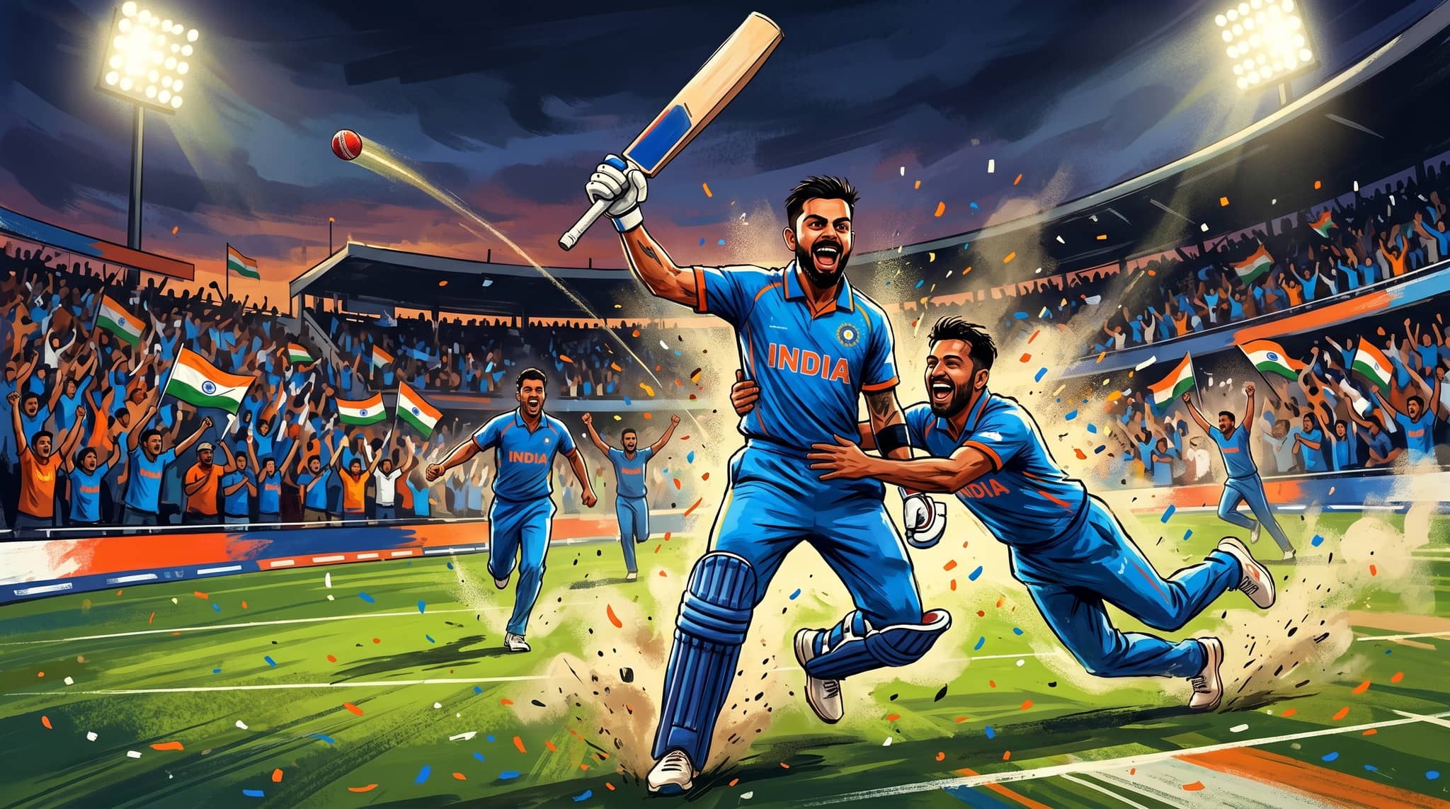 India Sweeps Afghanistan in Third ODI After Six-Wicket Win