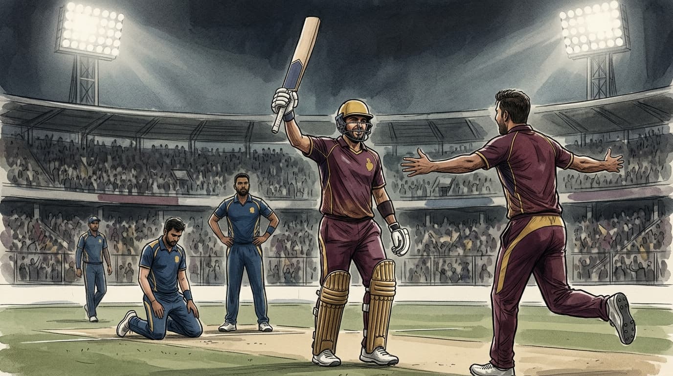 Kolkata Knight Riders Beat Mumbai Indians by Five Wickets in Kolkata