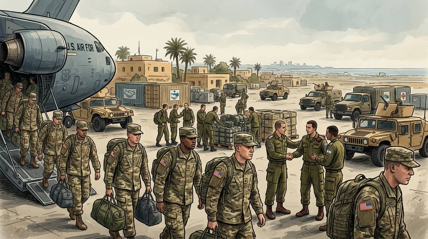 U.S. Prepares Troop Deployment to Israel for Gaza Support