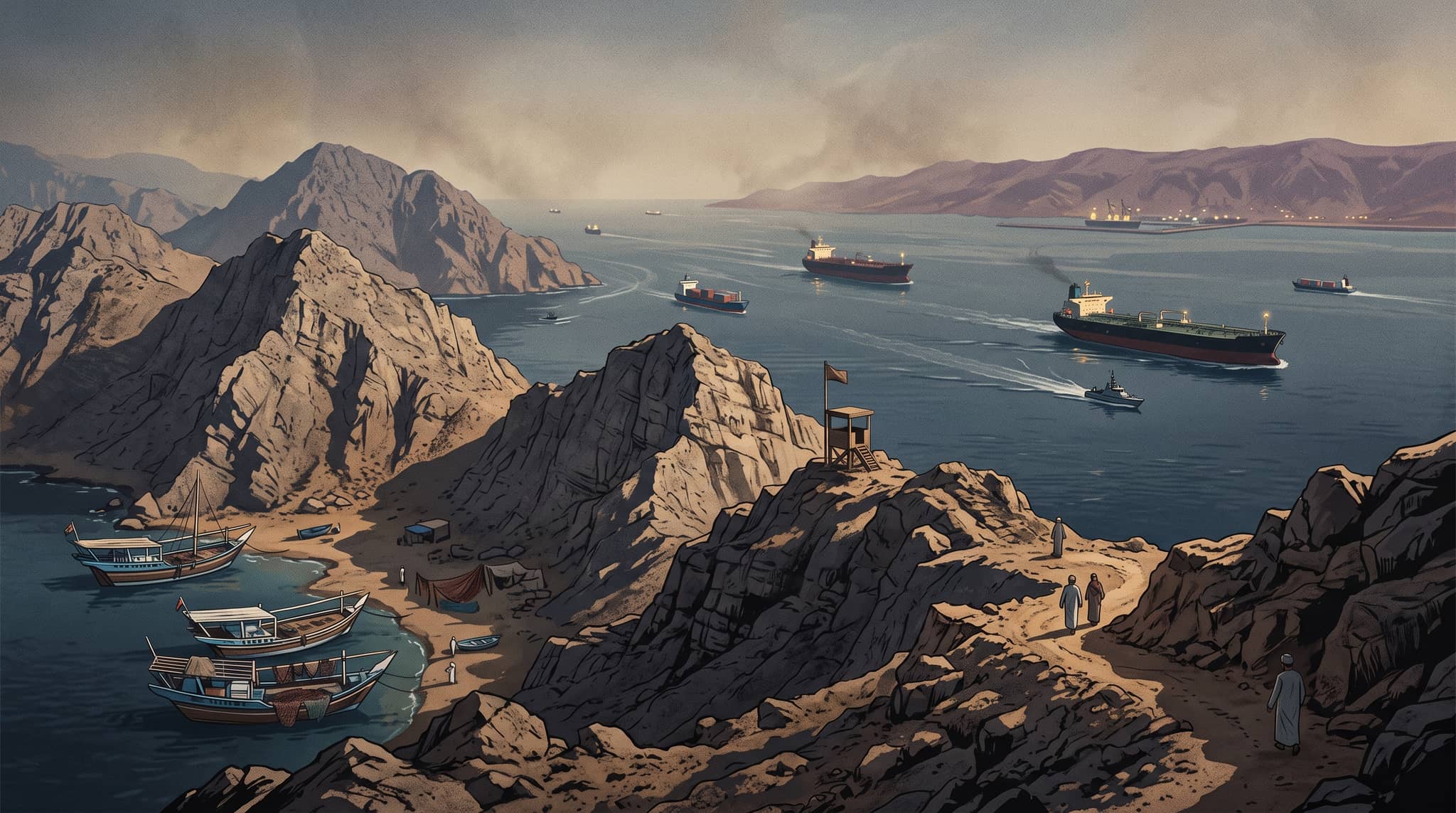 Strait of Hormuz Ship Traffic Slips as Regional Risks Reshape Daily Transits