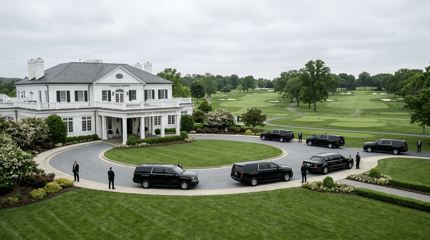 Trump Golf Club Visit Yields No Dance Evidence