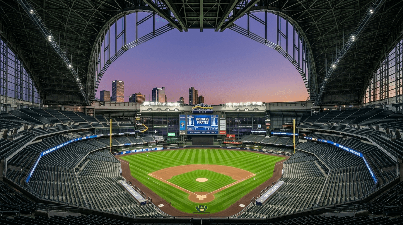Brewers-Pirates Market Collapses to 0.05 Percent After Sharp Selloff