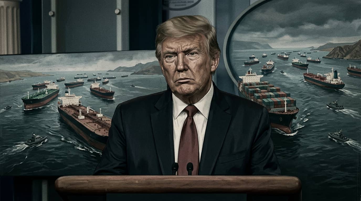 Trump Threatens Massive Attack as Strait of Hormuz Traffic Nears Halt