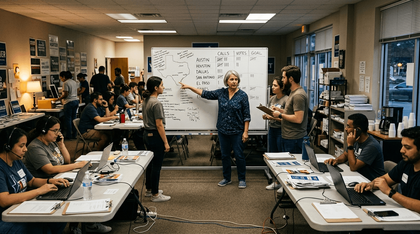 Texas leads a conditional market about Democratic Senate wins
