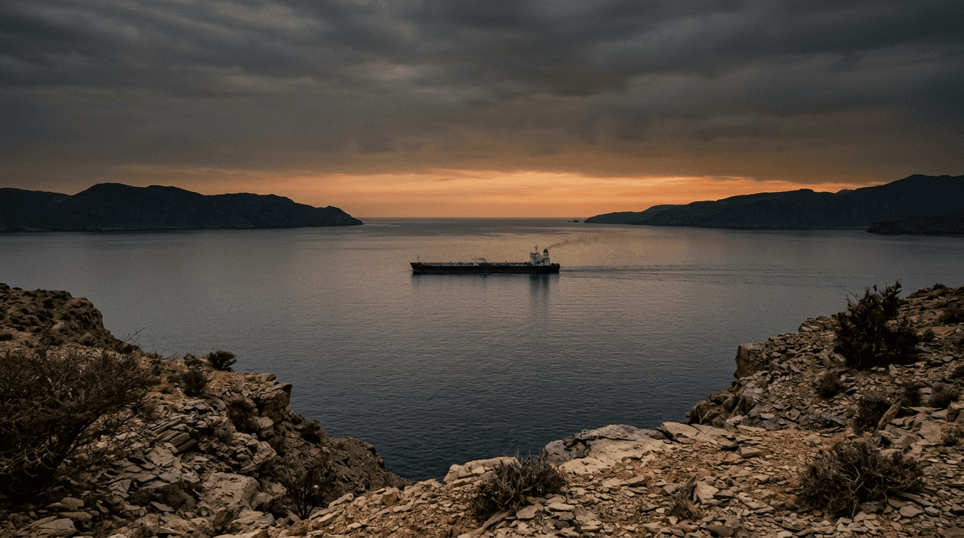 Hormuz traffic remains far below baseline as reports of oil movement emerge