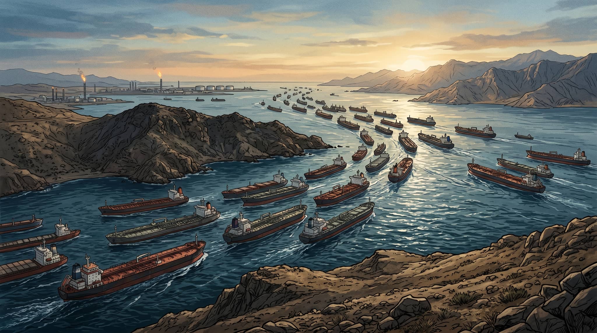 Strait of Hormuz Ship Traffic Nears Threshold as Daily Transits Rise