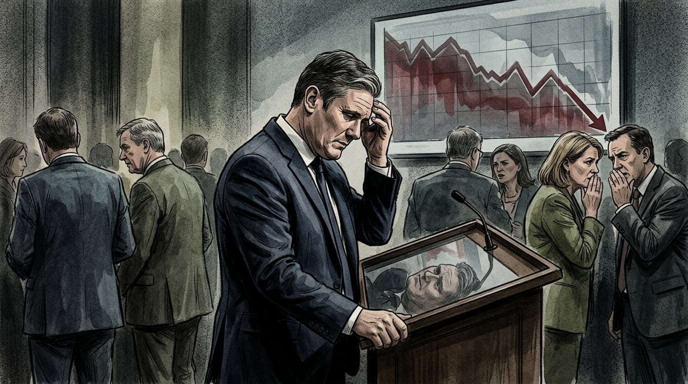 UK PM Starmer’s Odds of Exiting by Year-End Surge Past 86% as Mutiny Spreads