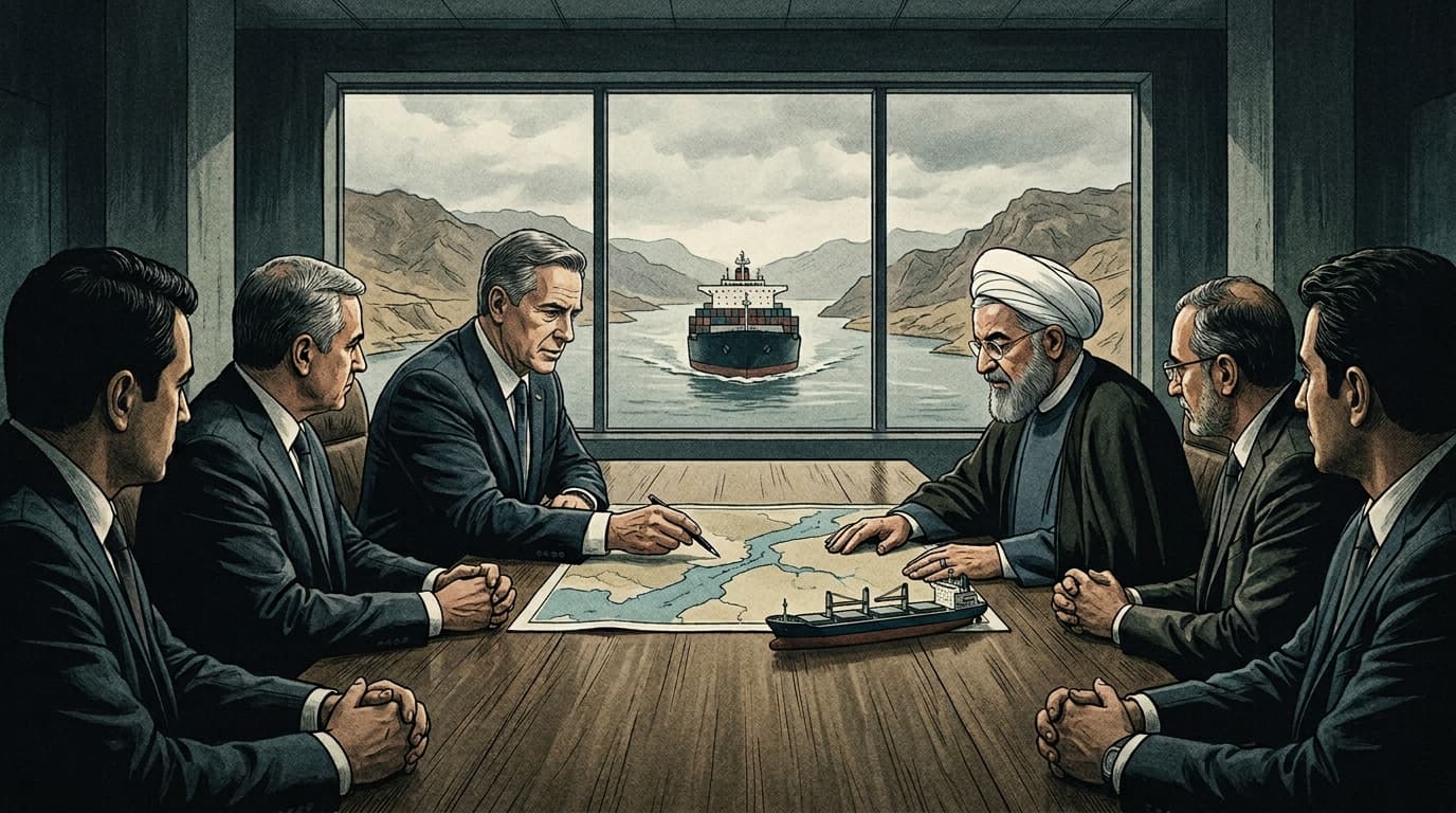 US-Iran Negotiations Advance on Strait of Hormuz Reopening