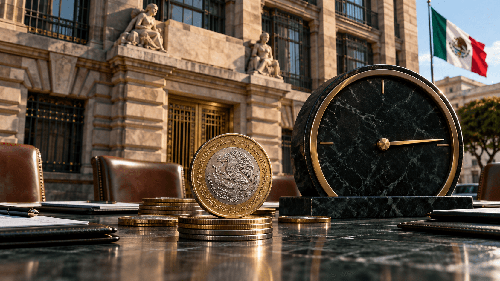 Banxico Holds Its Benchmark Rate but Drops a Signal of a Longer Pause