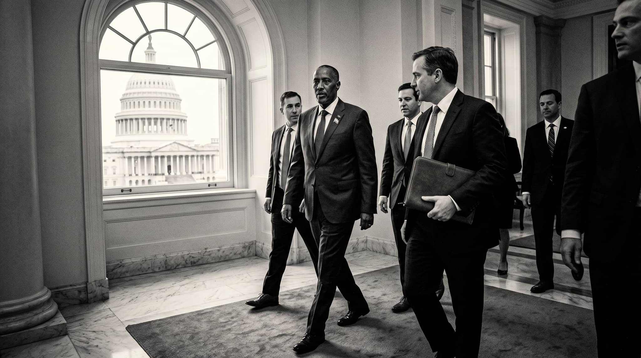 Somaliland President Visits Washington to Pitch Military Base in Recognition Push