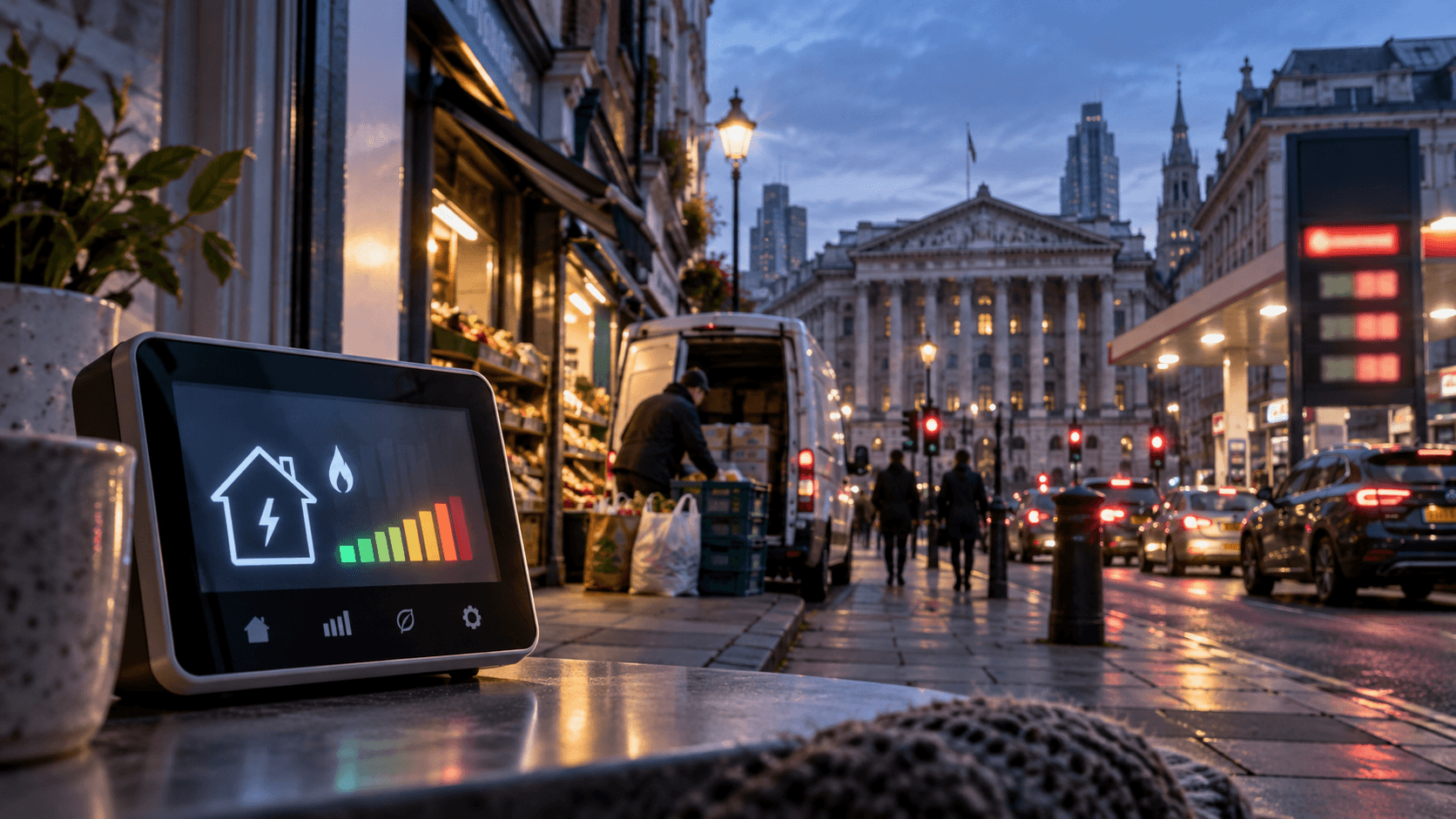Energy Shock Pushes Britain's Inflation Outlook Higher Before Key Data
