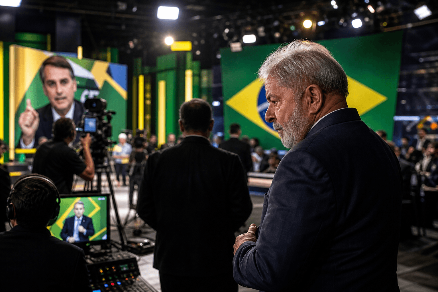 Brazil's Airwave Offensive Turns Lula and Flavio Toward a Nastier Runoff Fight