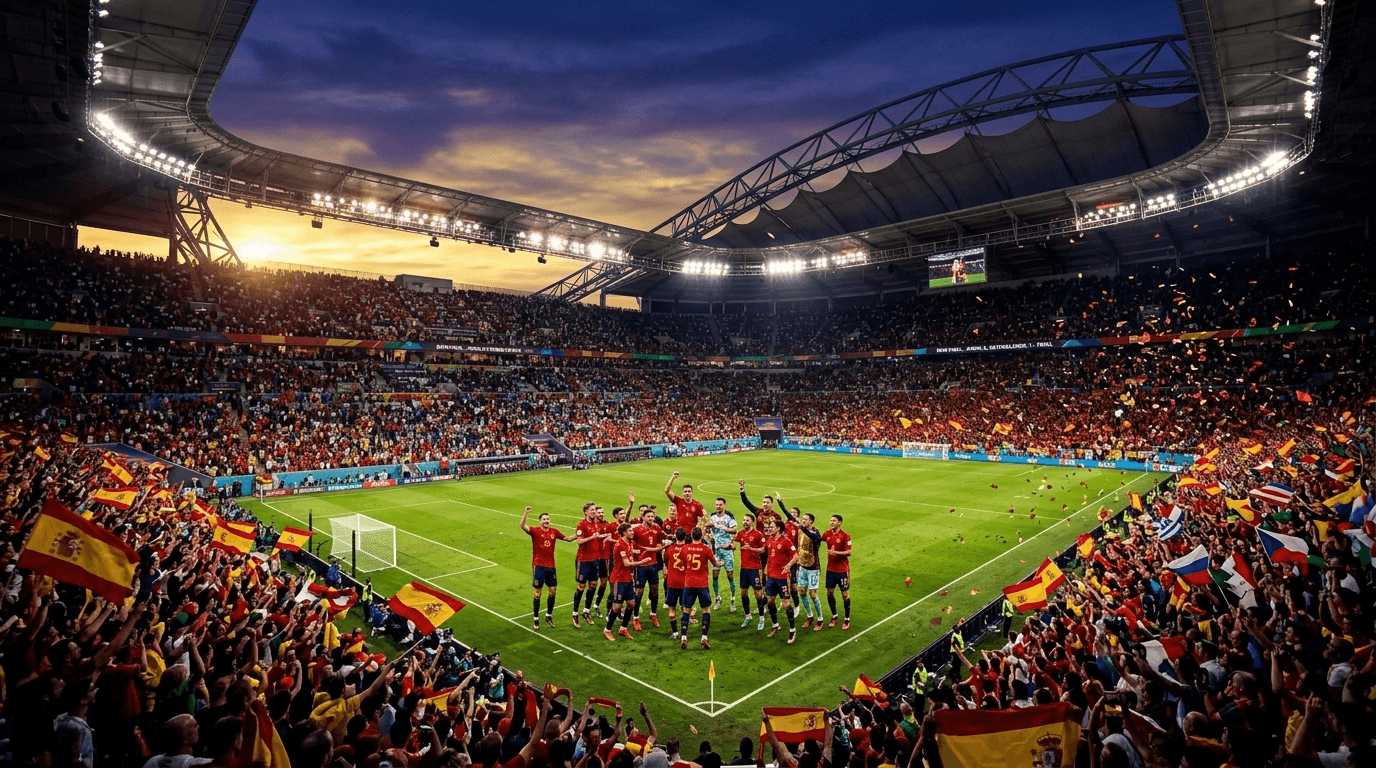 Spain Title Odds Surge 22 Points to 58 Percent