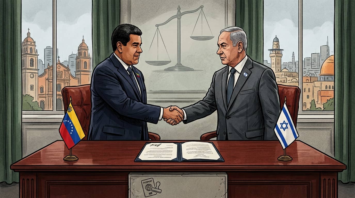 Venezuela and Israel Restore Consular Services as Full Recognition Remains Elusive
