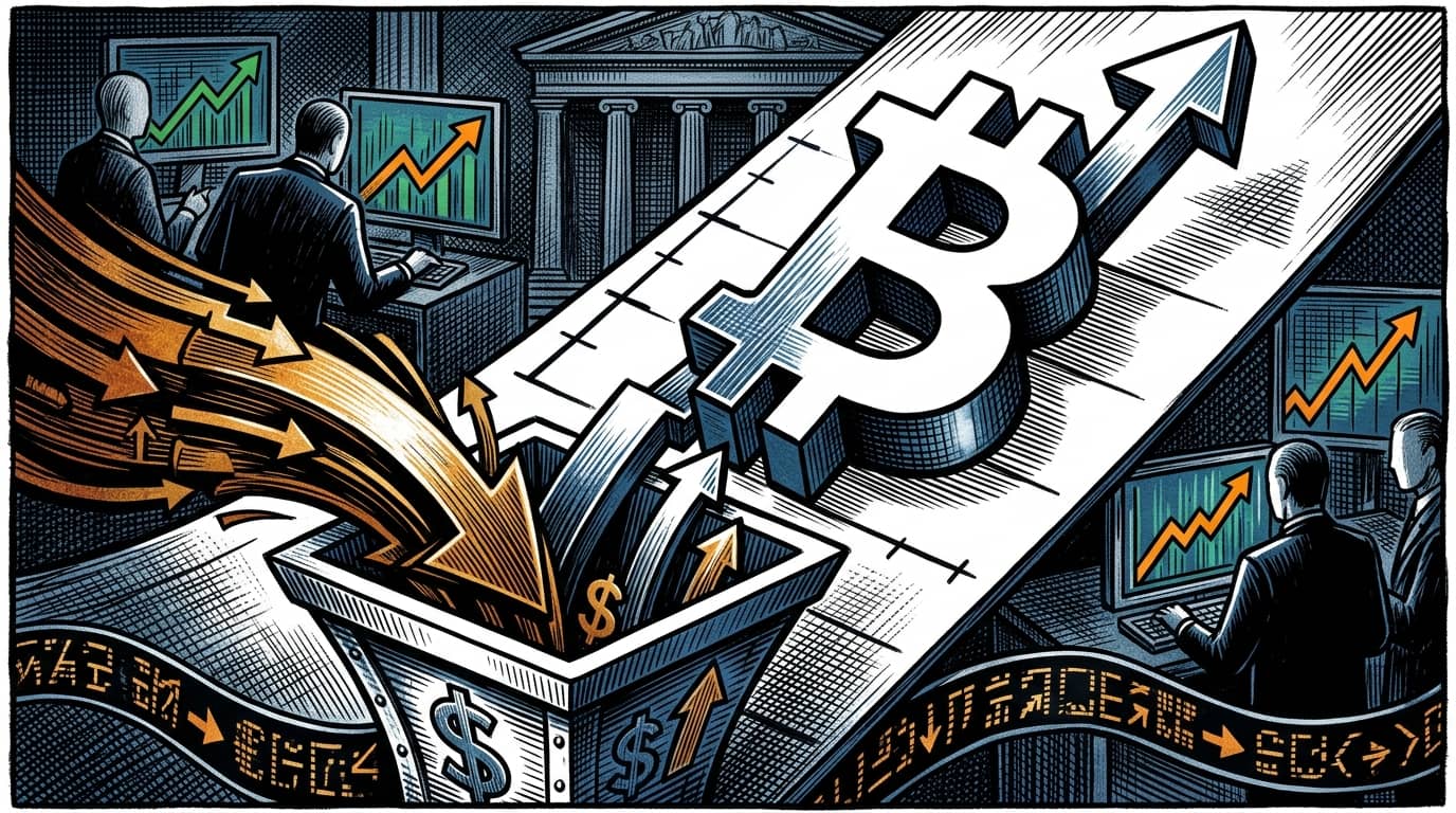 Bitcoin Surpasses $66,000 as ETF Inflows Reach $727 Million in Five Days