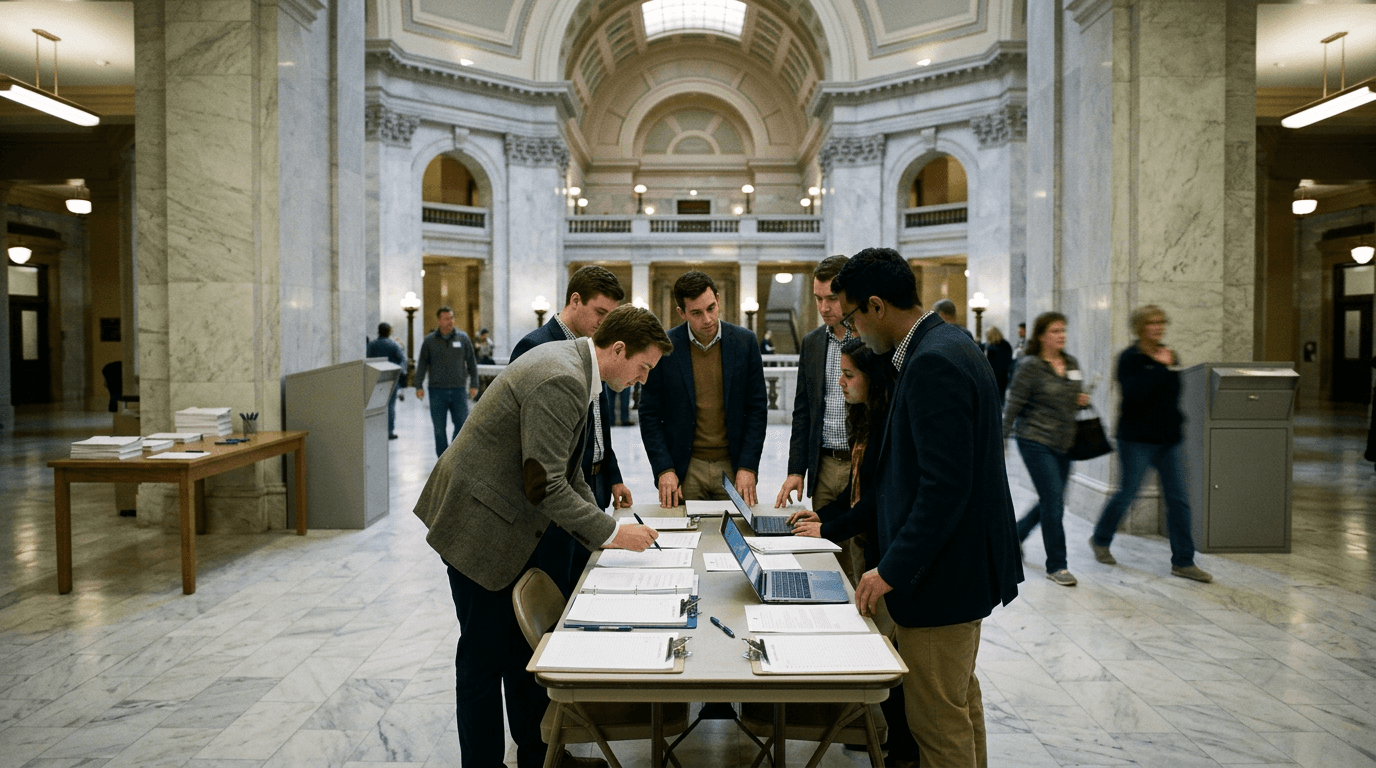 A market centers on two or three GOP wins in Harris-won states