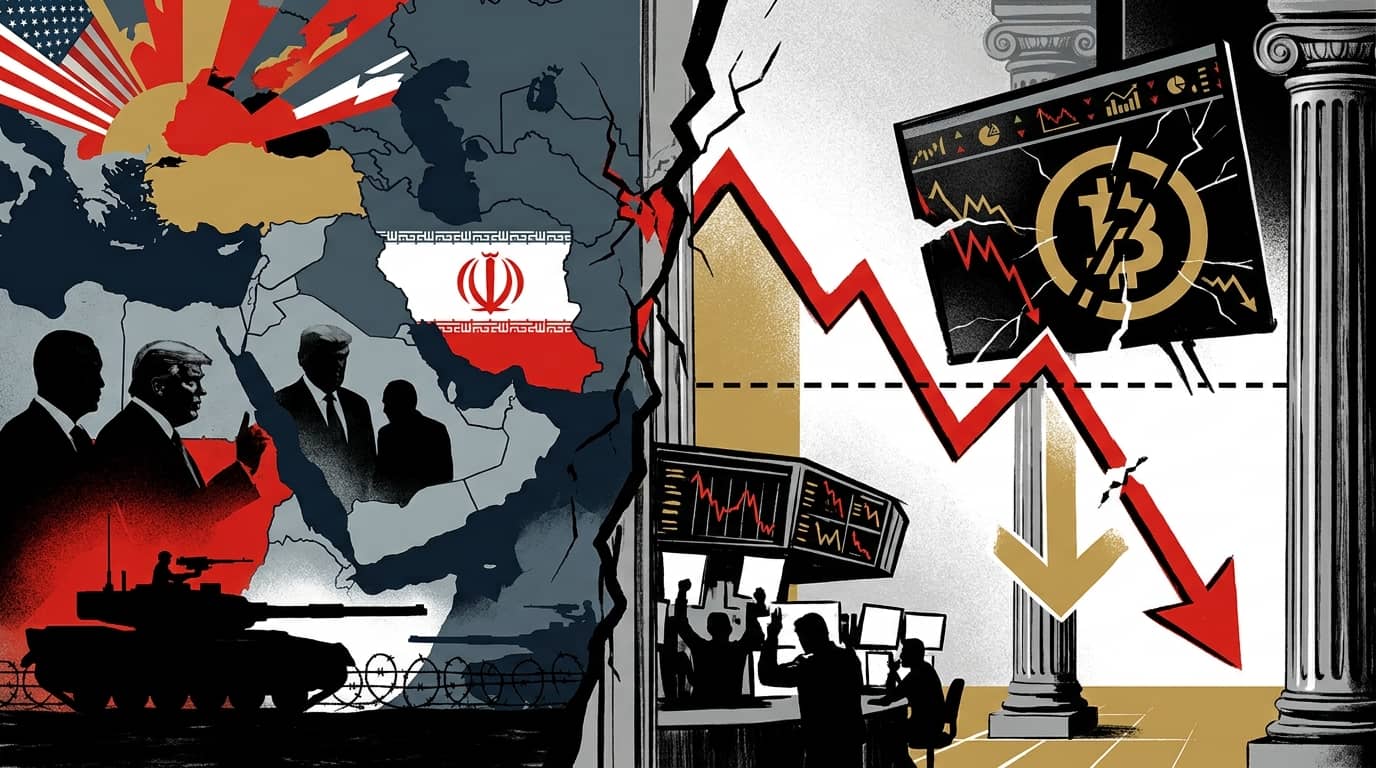 US-Iran Conflict Deepens as Bitcoin Falls Below $66,000 Threshold on Binance