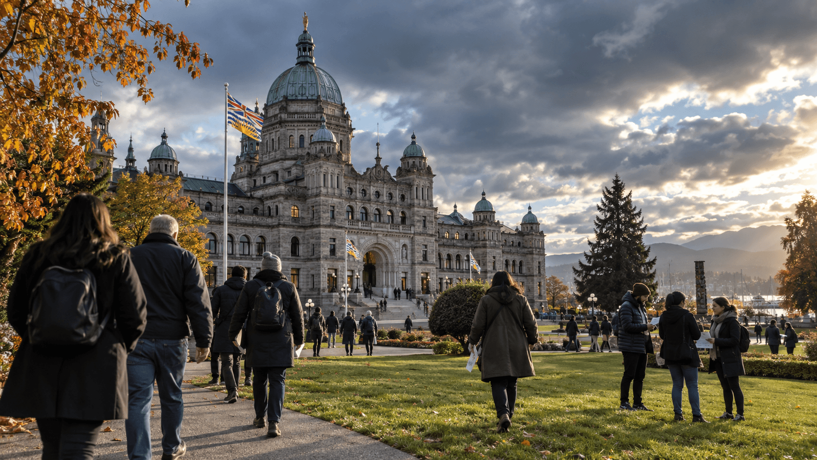 British Columbia Snap Election Opens With Conservatives Ahead in New Poll