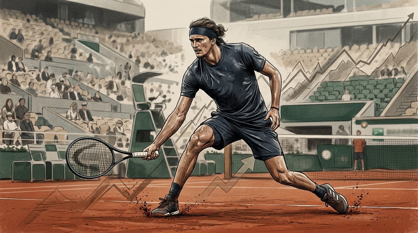 Zverev Bulges Through Early Rounds as Title Hopes Build at Roland Garros