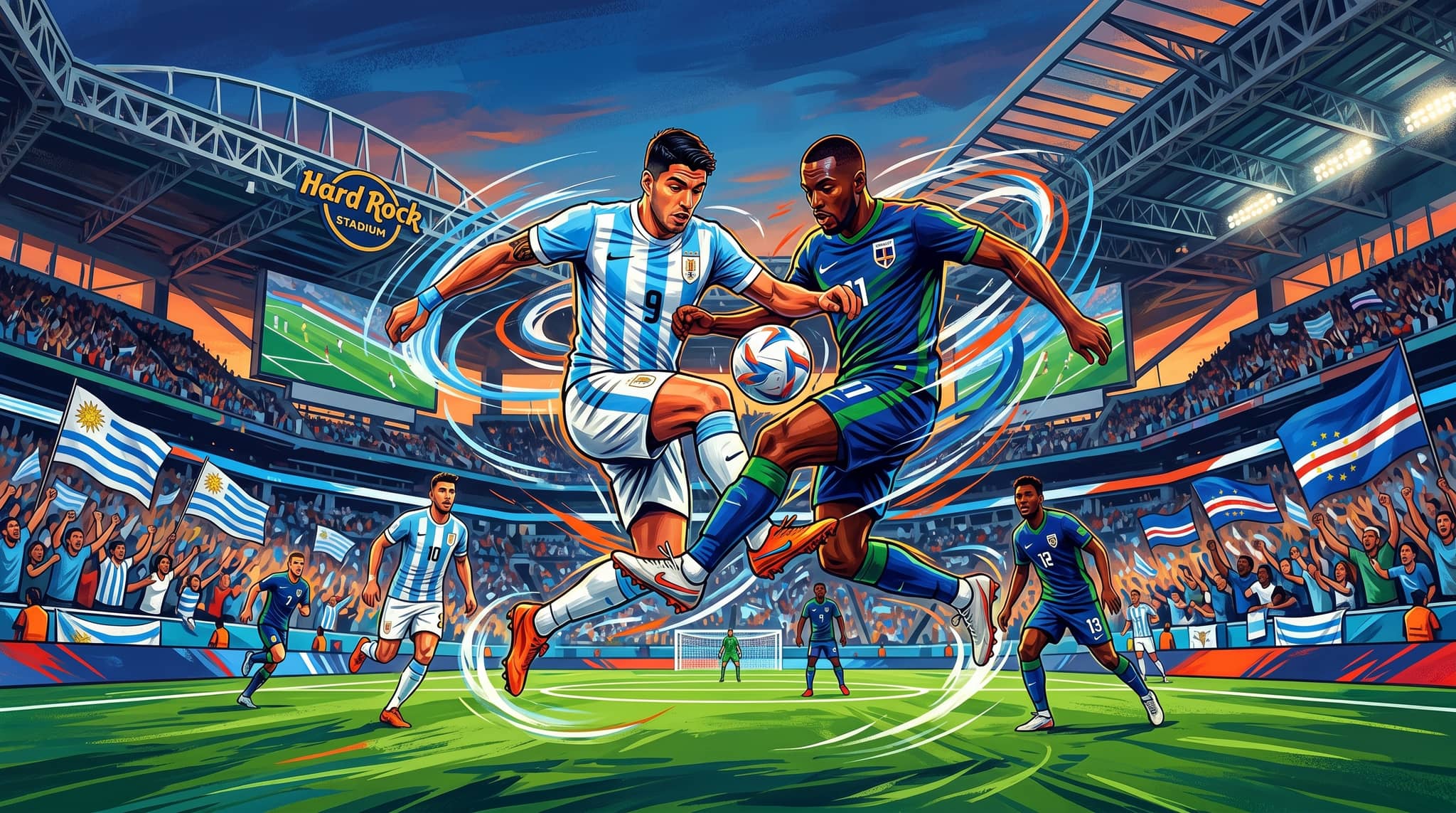 Uruguay Faces Cabo Verde in Group H World Cup Debut at Hard Rock Stadium