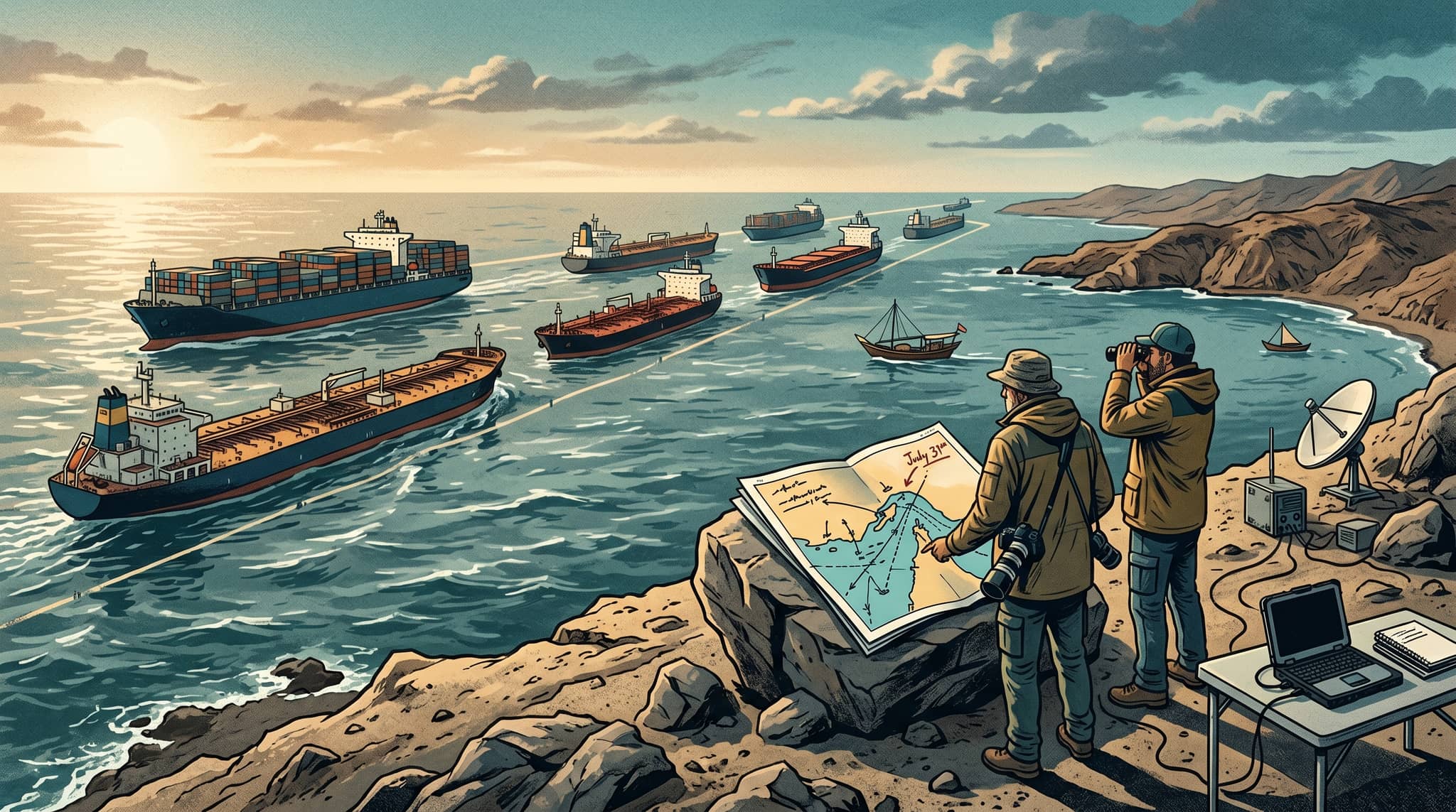 IMF Portwatch Data Set to Determine Strait of Hormuz Traffic Normalcy by July 31