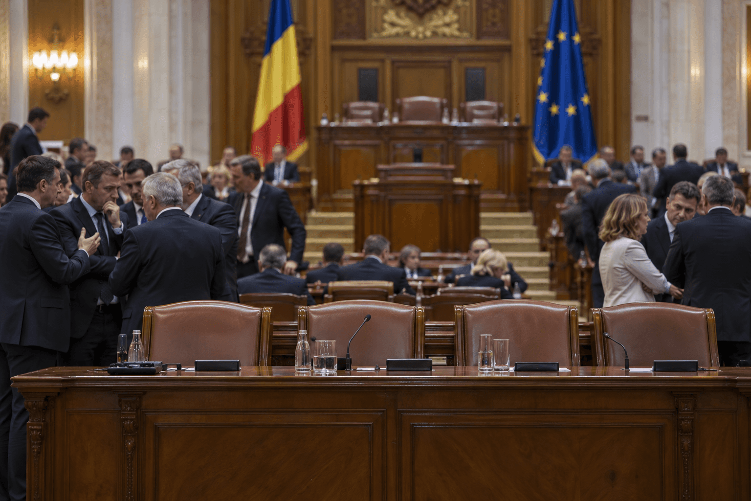 Romania’s Parliament Rejects Mureșan Cabinet, Deepening Political Deadlock