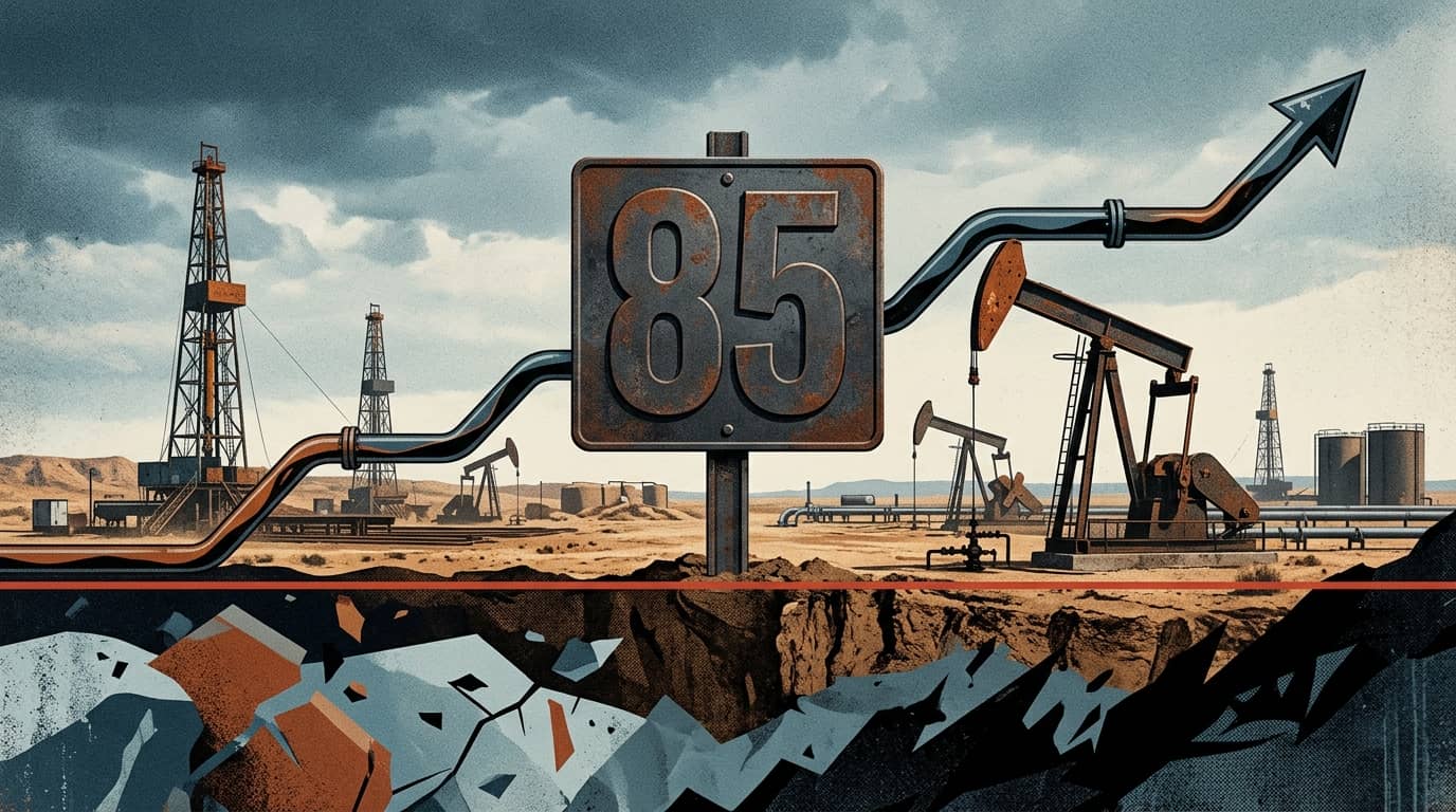 WTI Crude Oil Holds Above $85 Threshold Throughout May Despite Supply Fears