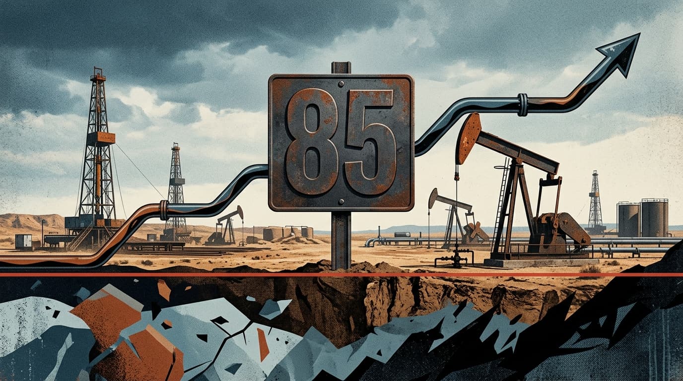 WTI Crude Oil Holds Above $85 Threshold Throughout May Despite Supply Fears