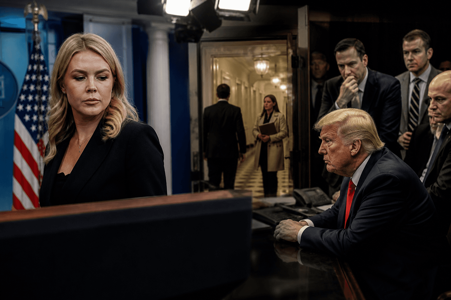 Trump's Press Office Enters a New Contest as Karoline Leavitt Heads Out