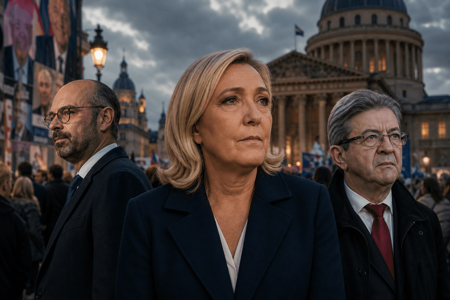 France's Succession Race Stays Fragmented as Le Pen Holds the Edge